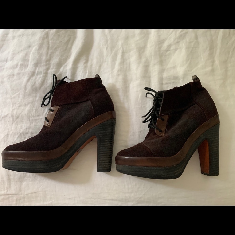 Rag and Bone Lace Up Booties